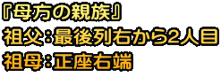 �w����̐e���x �c���F�Ō��E����2�l�� �c��F�����E�[